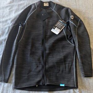 NWT NRS HydroSkin 0.5 Jacket - Size Medium - Black/Gray Color
